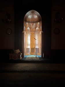 Mihrab of i'tikaf masjid