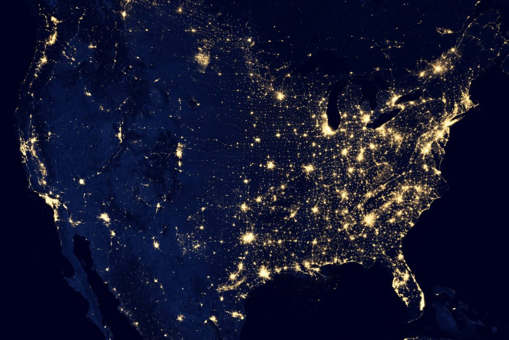 US at Night